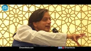 Dr. Shashi Tharoor about Indian Foreign Services at 'India Shastra' Book Launch