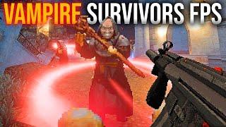 You Must Play This Boomer Shooter Vampire Survivors FPS!