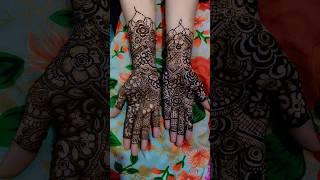 Short bridal mehndi design #trendingvideo #satisfy #viralvideo #artist