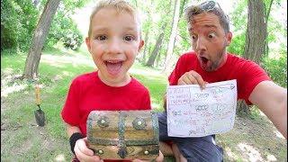 FATHER SON ADVENTURE TIME! / Buried Treasure!