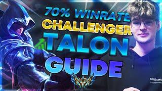 HOW TO GET 70% winrate IN 1000lp CHALLENGER EUW WITH TALON MID | YamatosDeath