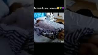 taekook sleeping moments
