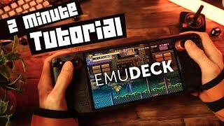 How to install EmuDeck in 2 MINUTES!  //  TUTORIAL