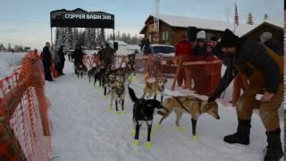 2017 Copper Basin 300 Start in Glennallen, Alaska. Tim Muto Bib #32.