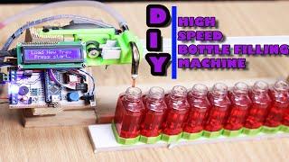 How to Make Automatic 9 Bottle online Filling Machine. DIY Arduino |EXPERIMENT UAE |