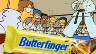 Butterfinger the simpsons ninja commercial 2022 remake