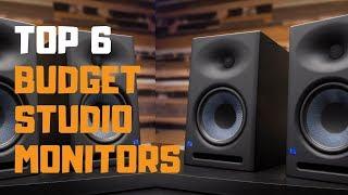 Best Budget Studio Monitors in 2019 - Top 6 Budget Studio Monitors Review