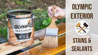 Weatherproofing Cedar Shutters with Olympic Stains & Sealants