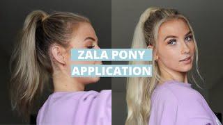 How to put in Zala PONYTAIL extensions 