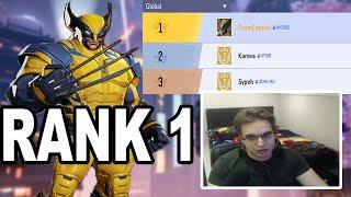 streamers react to rank 1 wolverine "TeamCaptain"