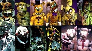 Final Nights 4 MUSEUM | ALL ANIMATRONICS & EXTRAS