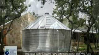 Rainwater collection system design and installation services of IWS