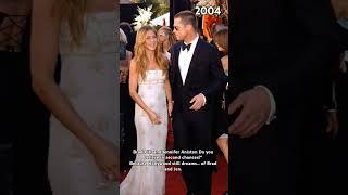 Jennifer Aniston and Brad Pitt Do you believe in second chances? #bradpitt #hollywood #short