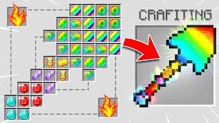 Minecraft, But I  Can Craft $1,000,000 GOD SHOVEL......