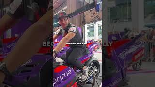 Jorge Martín explains how lowering the rear of the MotoGP bike boosts acceleration! ️