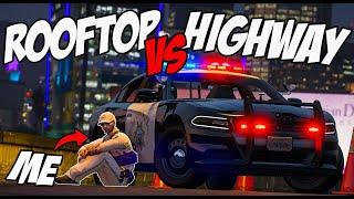 Rooftop vs Highway SHOOTOUT in GTARP | DOJRP