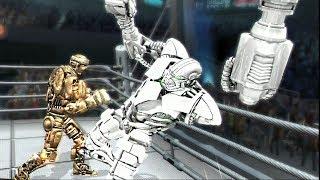 REAL STEEL THE VIDEO GAME [XBOX360/PS3]- THE BATTLE OF CHAMPIONS (ATOM vs ZEUS)