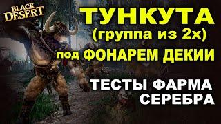 ТУНКУТА (ФОНАРЬ ДЕКИИ) - Тесты фарма серебра в группе БДО (BDO-Black Desert)