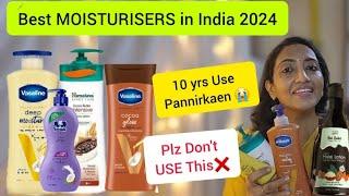 Best MOISTURISERS in India 2024 | All skin Types️ Top Brands Tried & Tested | Shocking Truth ️