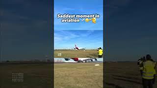 Saddest moment in aviation ️🫡 - #aviation #planes #avgeeks #airline #flight #747