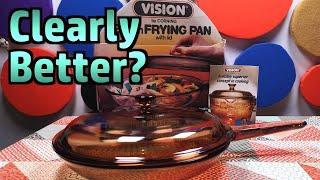 Vintage Corning VISION® Pyroceramic Frying Pan - I Can Unbox Anything