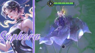 106 Kí Mặc Cái Đầm...! Trãi Nghiệm Skin Sephera Nova Stardust | Arena of Valor