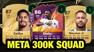 *BEST* META 300K HYBRID SQUAD BUILDER IN FC 25 ULTIMATE TEAM