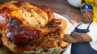 Crispy and Juicy Roasted Chicken | Chicken Brine Recipe