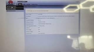 Original Huawei HG8310M HG8010H  ONU modem with English software network equipment