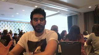 Rahul Kohli (Ravi Chakrabarti) discusses iZombie at SDCC '17