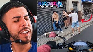 REACCIONANDO POR PRIMERA VEZ A MACCMIX  MOTOVLOG ️