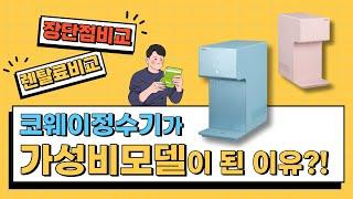 코웨이 아이콘2 정수기 장단점 비교 / 코웨이 아이콘 정수기 렌탈 잘하는 방법 / 렌탈클리닉