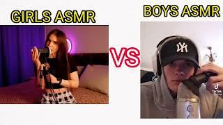 GIRLS ASMR VS BOYS ASMR