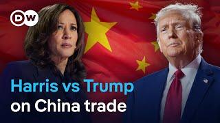 How Harris and Trump's China trade policies differ | DW News