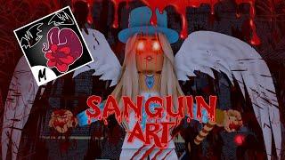 『 SANGUINE ART SO OP  』Amazing Combo Bounty Hunting Montage | Blox Fruits