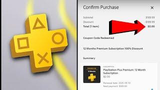 12 months FREE Ps Plus Premium! Real or Fake?