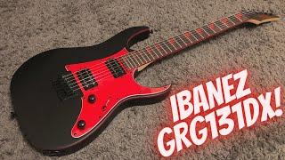 Ibanez GRG131DX GRG Series Electric Guitar Flat Black review