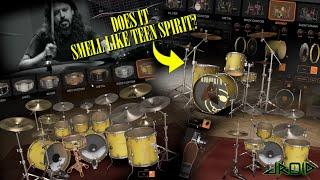 IK Multimedia MODO DRUM GRUNGY Set Based On DAVE GROHL NIRVANA Kit Smells Like Teen Spirit Demo