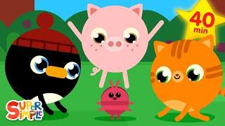 The Roly Poly Roll | + More Kids Songs | Super Simple Songs