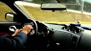 370z vs evoX roll on