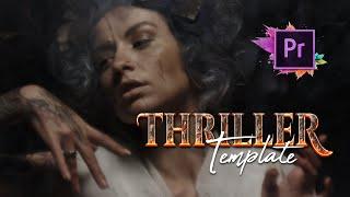 Free Download Thriller Template Premiere Pro ~ Ink Transition