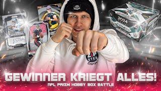 GEWINNER KRIEGT ALLES  NFL Prizm Hobby Box BATTLE vs sports_collector 