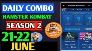 HAMSTER KOMBAT GAMEDEV DAILY COMBO | HAMSTER KOMBAT DAILY COMBO | 21-22 JUNE HAMSTER DAILY COMBO