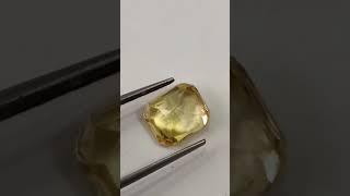 Top Quality Natural Yellow Sapphire || Pukhraj Stone