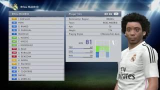 PES 15| How to put your created character into a Team/Club|Solution!