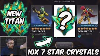 10x 7 Star Titan & Nexus Crystal Opening - I DID NOT HESITATE - Marvel Contest of Champions