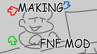 Watch me make an FNF Mod Pack real quick. like with code and stuff