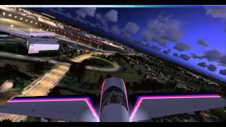 FSX - Actual Game Play : Aerosoft Mega Airport London-Heathrow Xtended