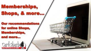 Memberships, Onlineshops & more... | Card Shark