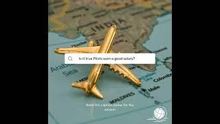 Do pilots get paid well? Read the description for the answer!